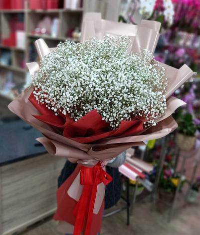 Букет цветов из: Гипсофила в Холдеево